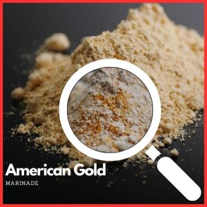 Ontdek de heerlijke smaakexplosie met onze American Gold Marinade.