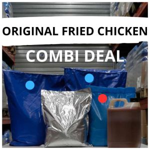 Ontdek onze Originele Fried Chicken combi deal! Geniet van de tijdloze smaak en knapperige textuur van onze klassieke fried chicken. Met deze speciale combinatie krijg je een smakelijke traktatie die perfect is voor liefhebbers van de traditionele smaak. Probeer het nu en laat je smaakpapillen verwennen met een klassieke favoriet!
